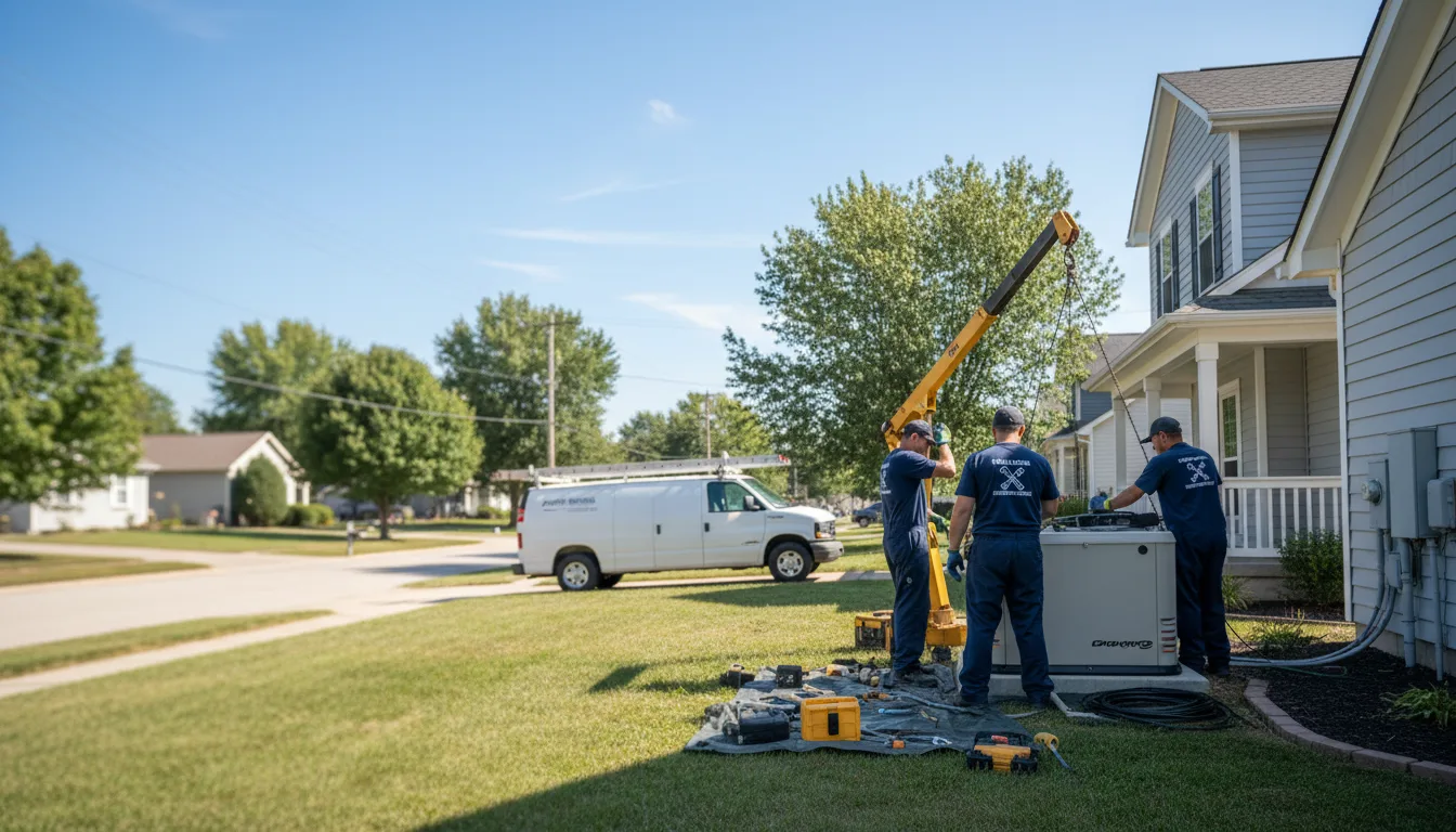 Generator Installation in Frontenac, KS near me